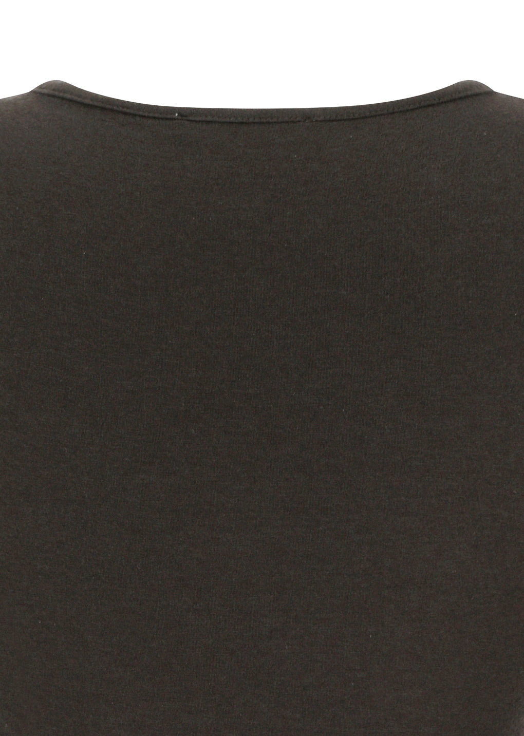 round t-shirt, brown