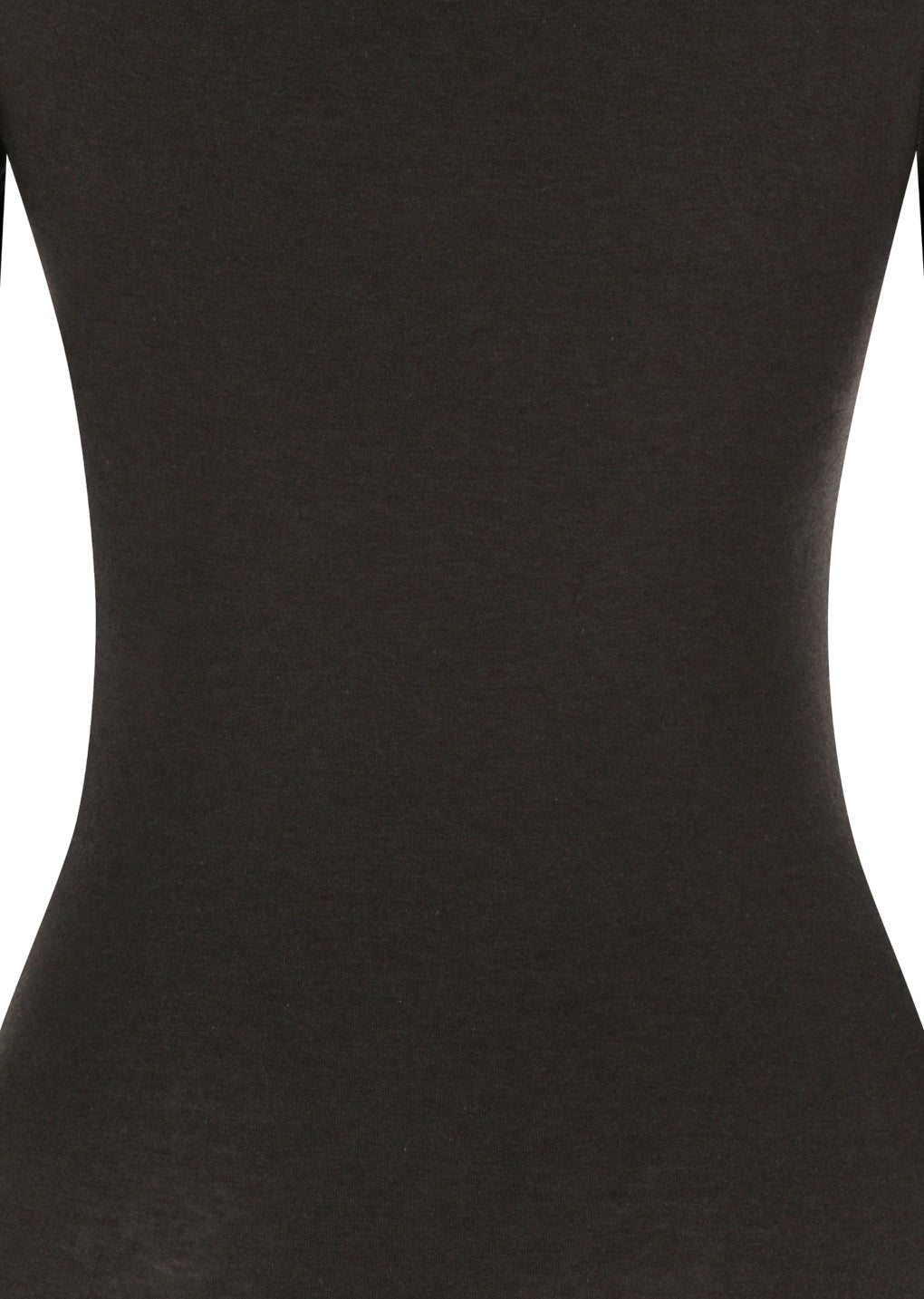 round t-shirt, brown