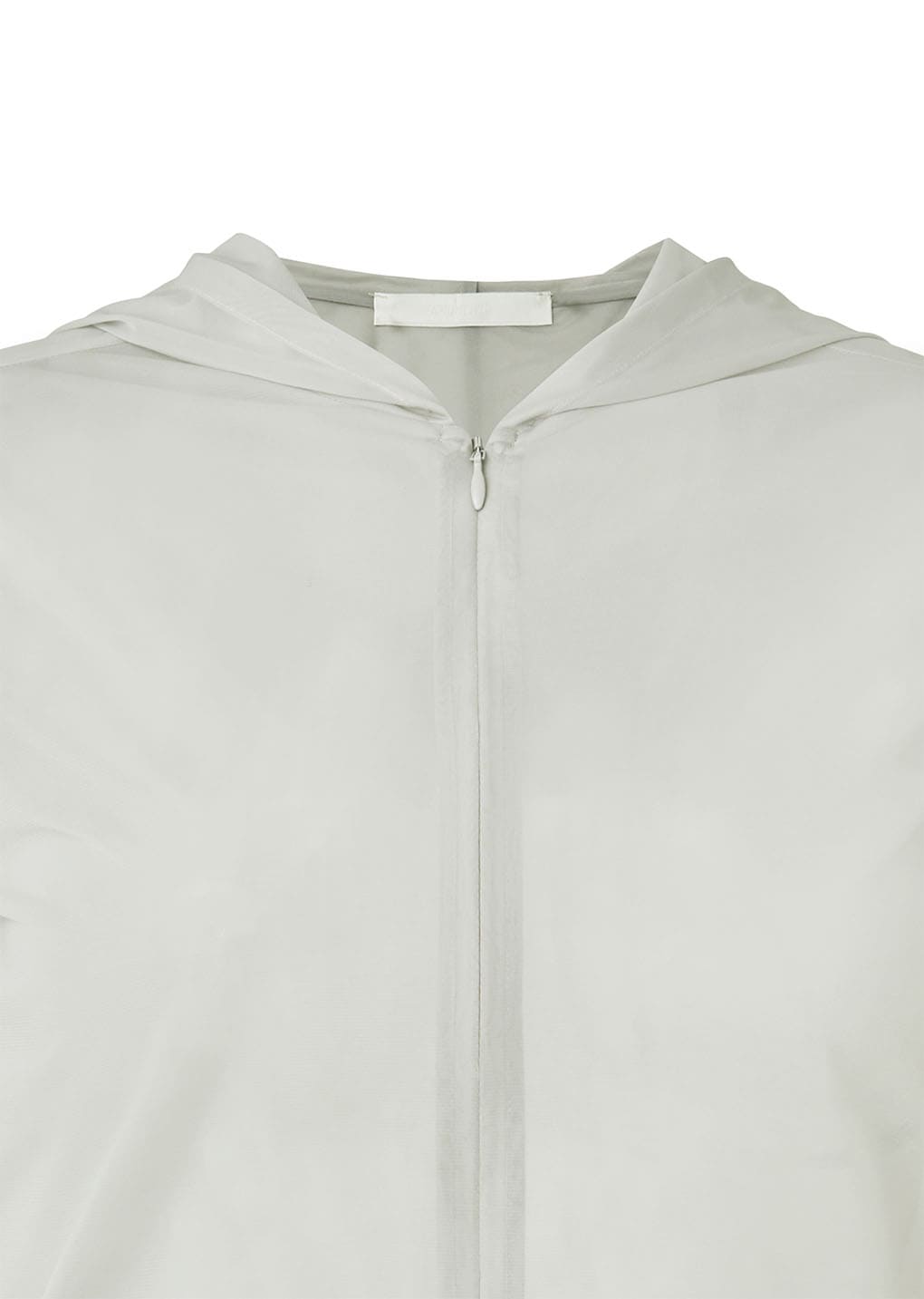 トップス AMOMENTO 24ss HOODED JUMPER AMOMENTO - Women Sheer Drawstring Knit Hoodie – Atelier New York