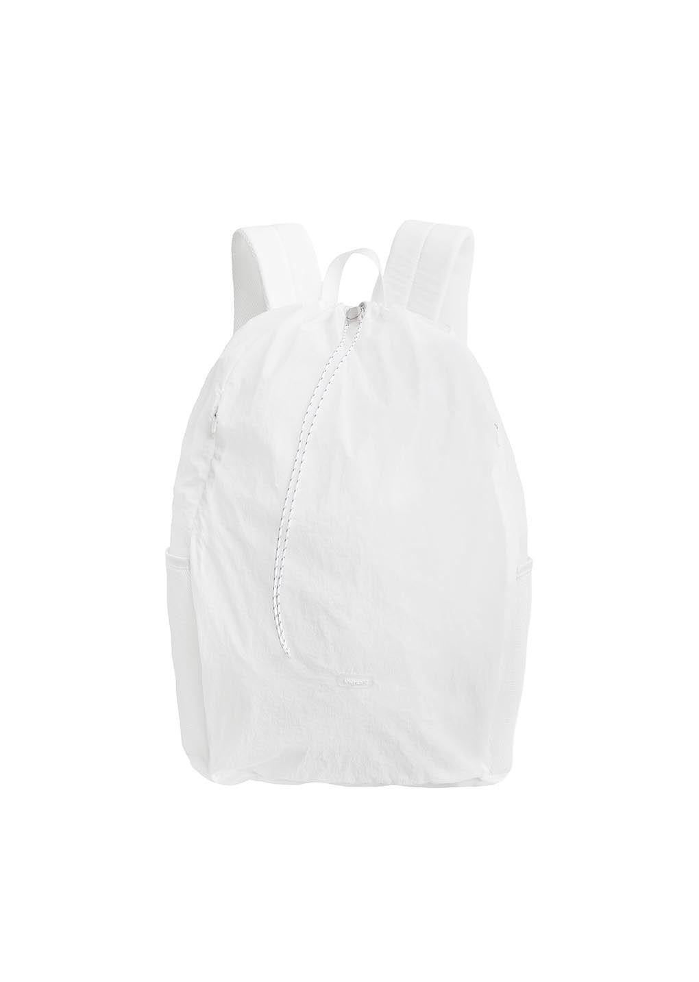 sheer nylon backpack, white hover