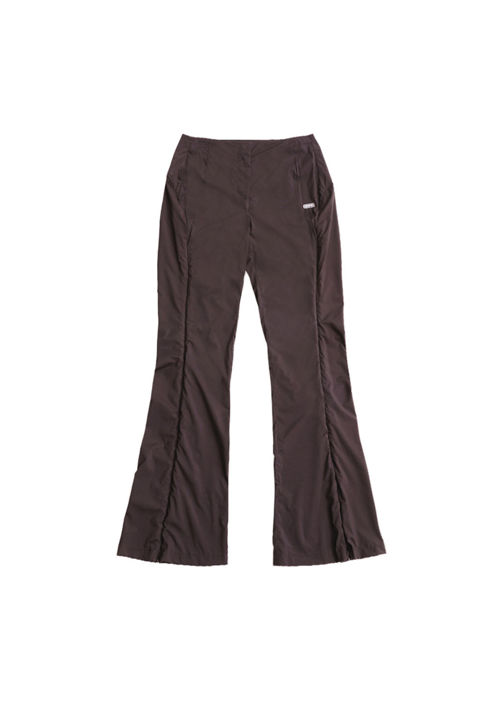 side vent pants, brown hover