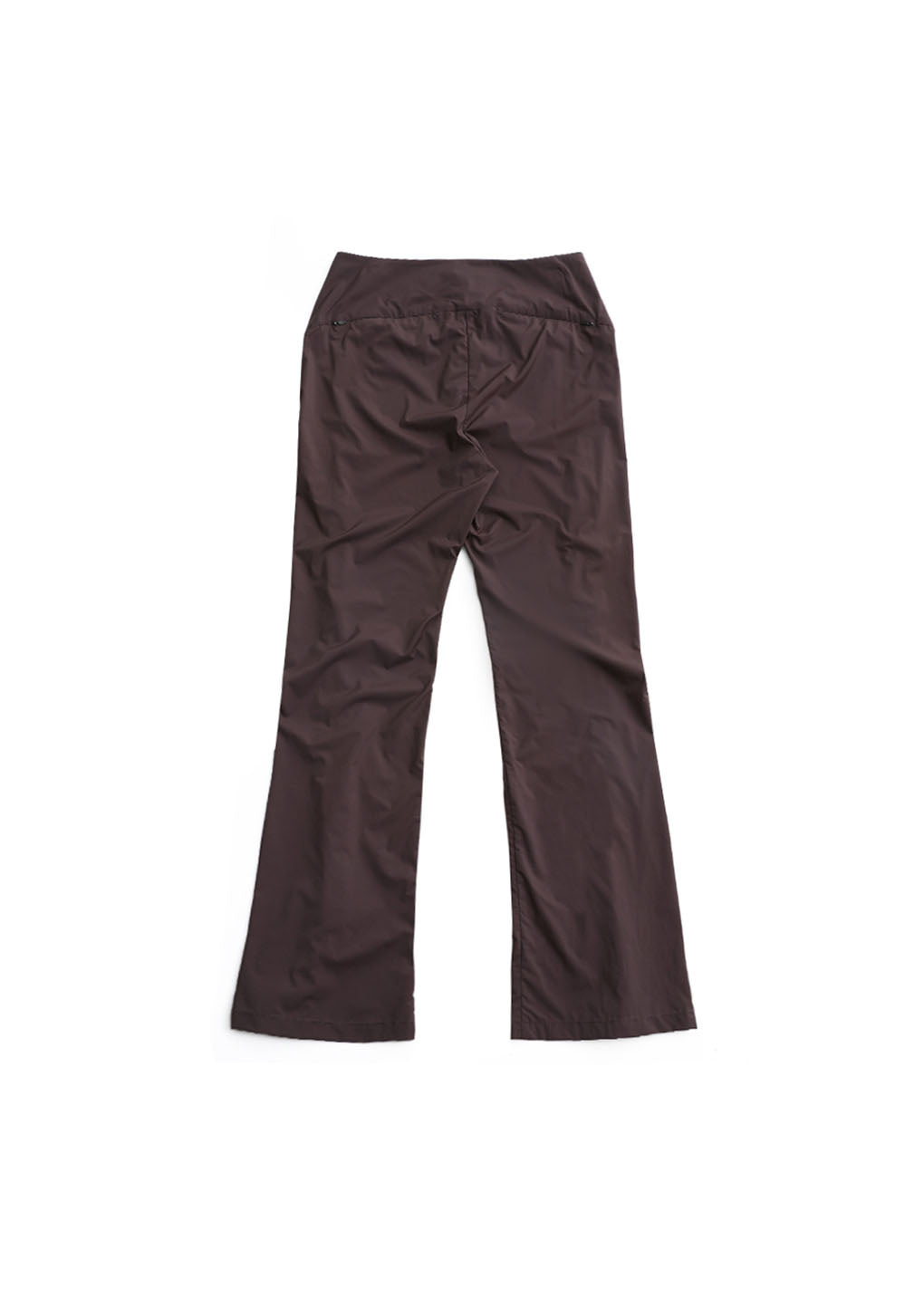 side vent pants, brown
