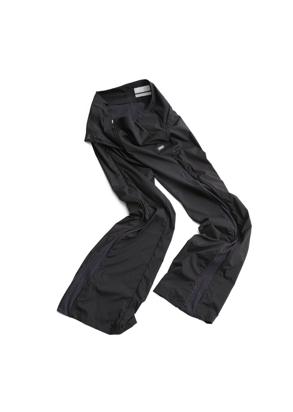 side vent pants, charcoal