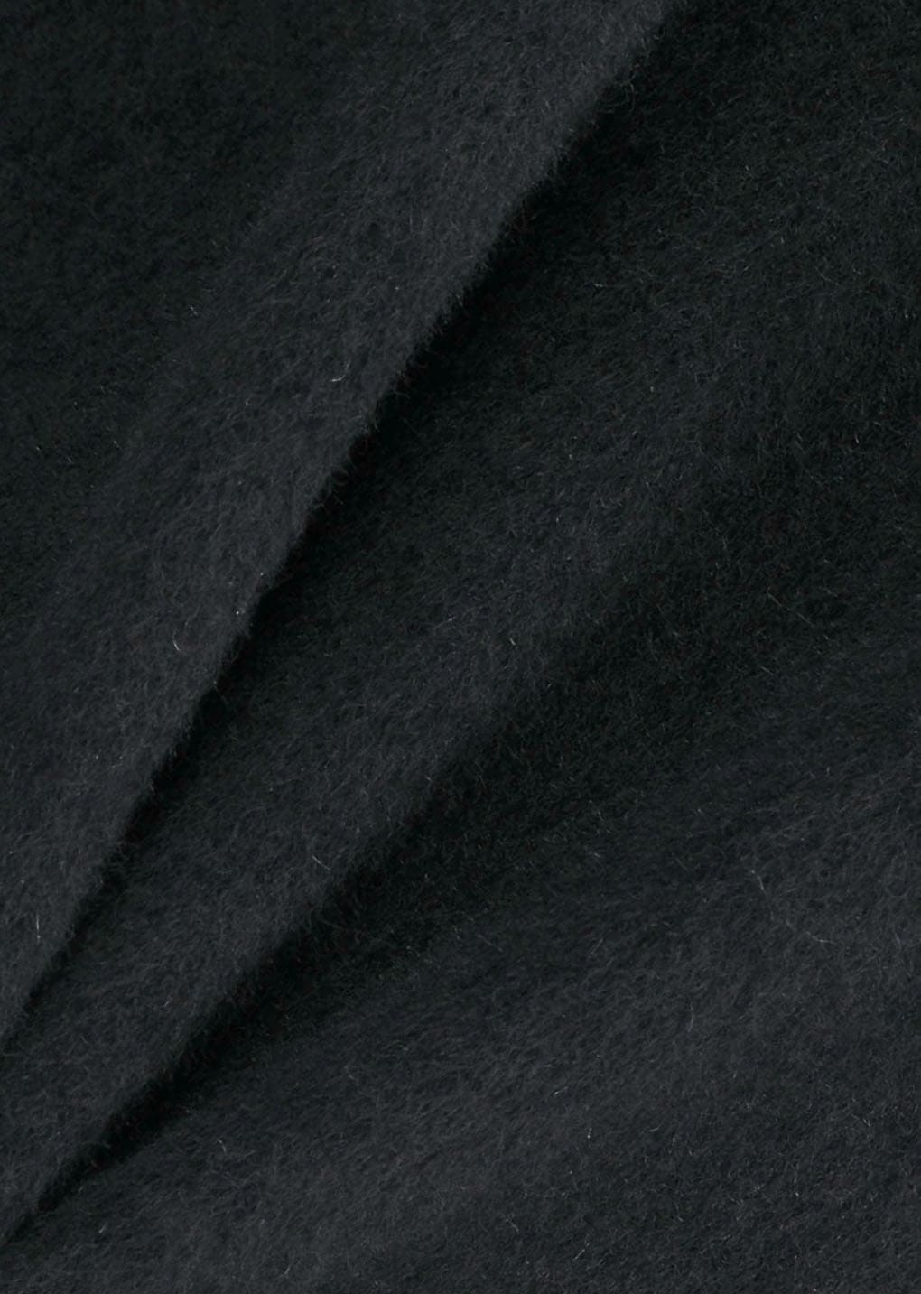 single breasted maxi long coat, black