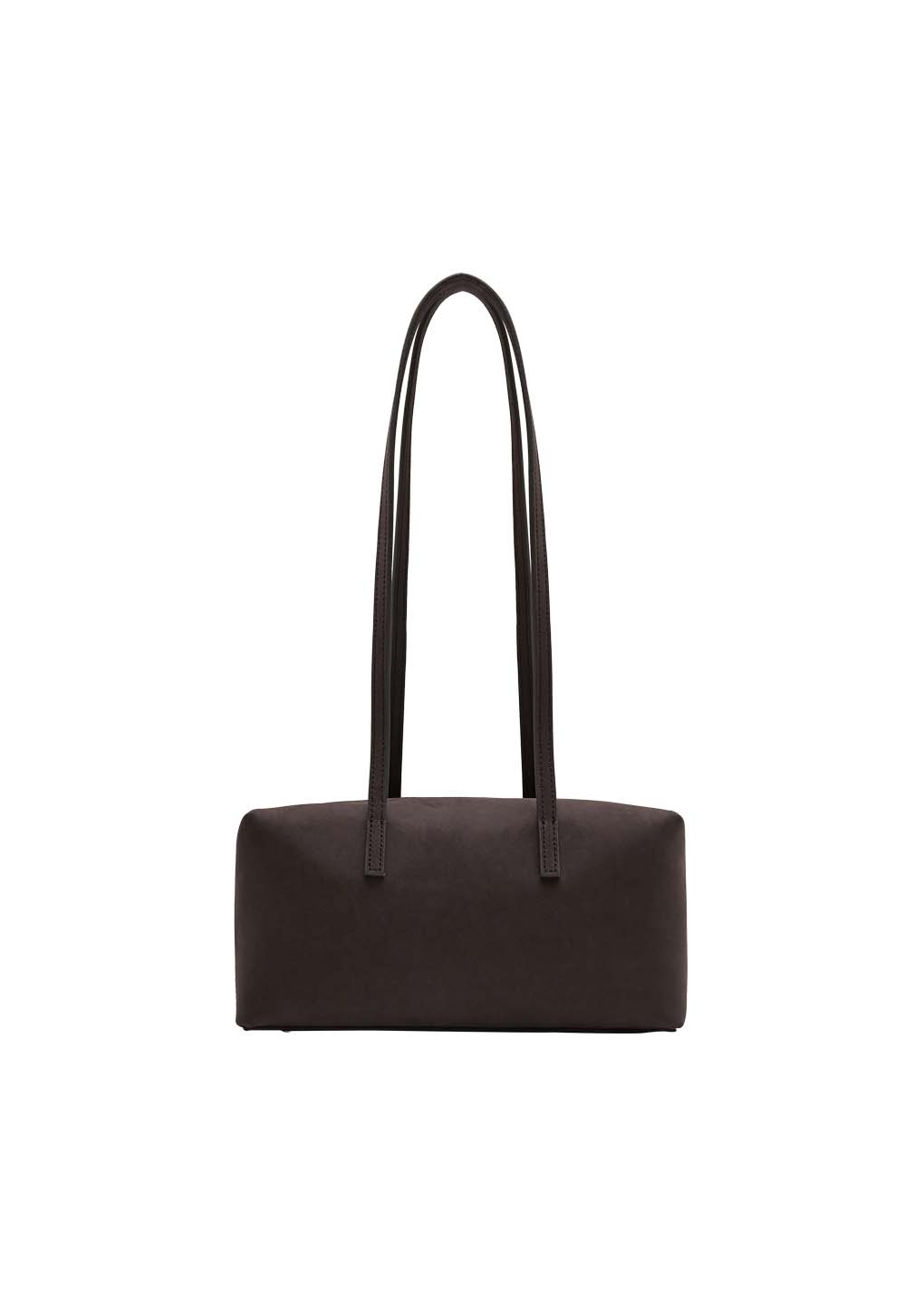 small cubo bag, dark brown