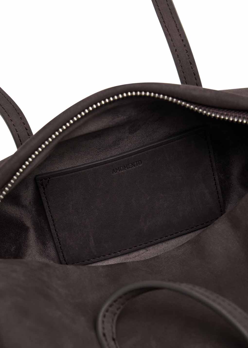 small cubo bag, dark brown