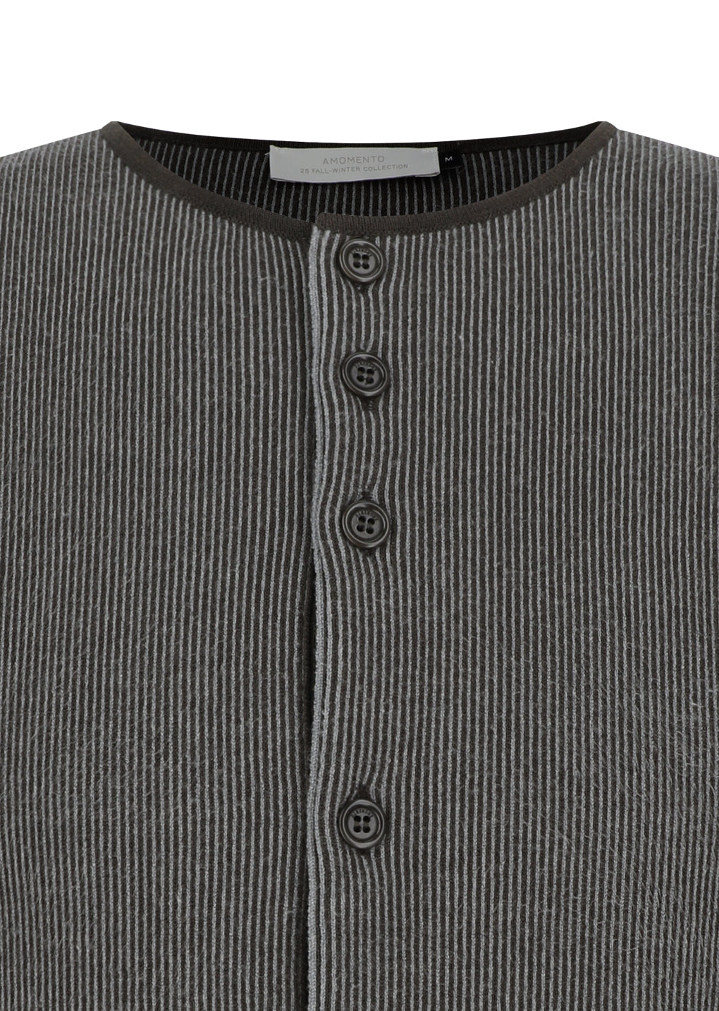 stripe button up cardigan, brown
