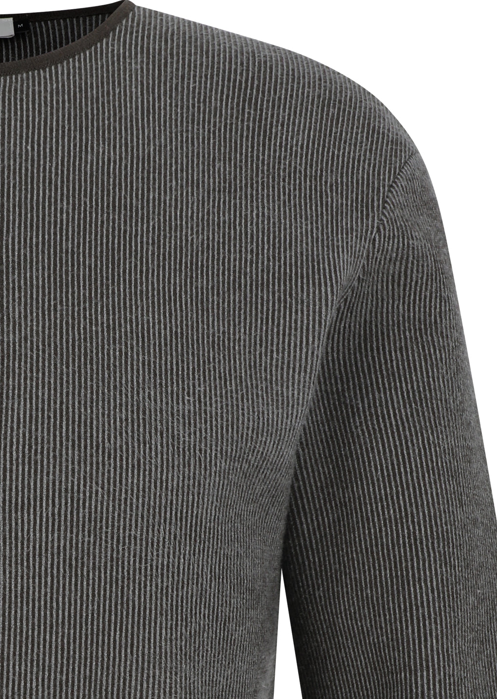 stripe button up cardigan, brown