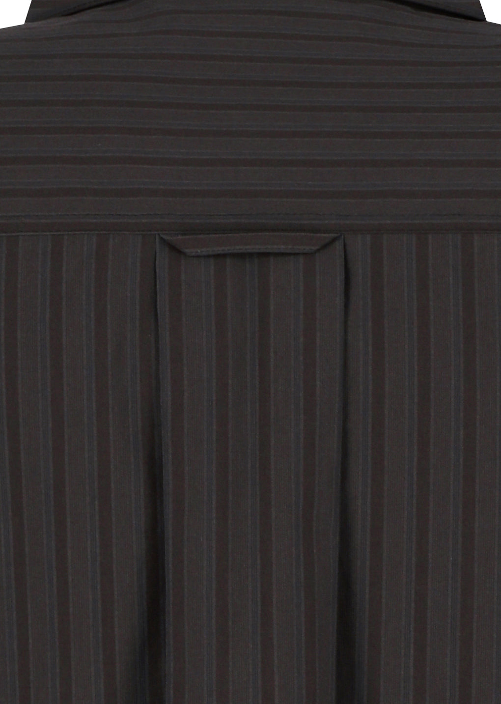 stripe shirring oversized shirts, brown