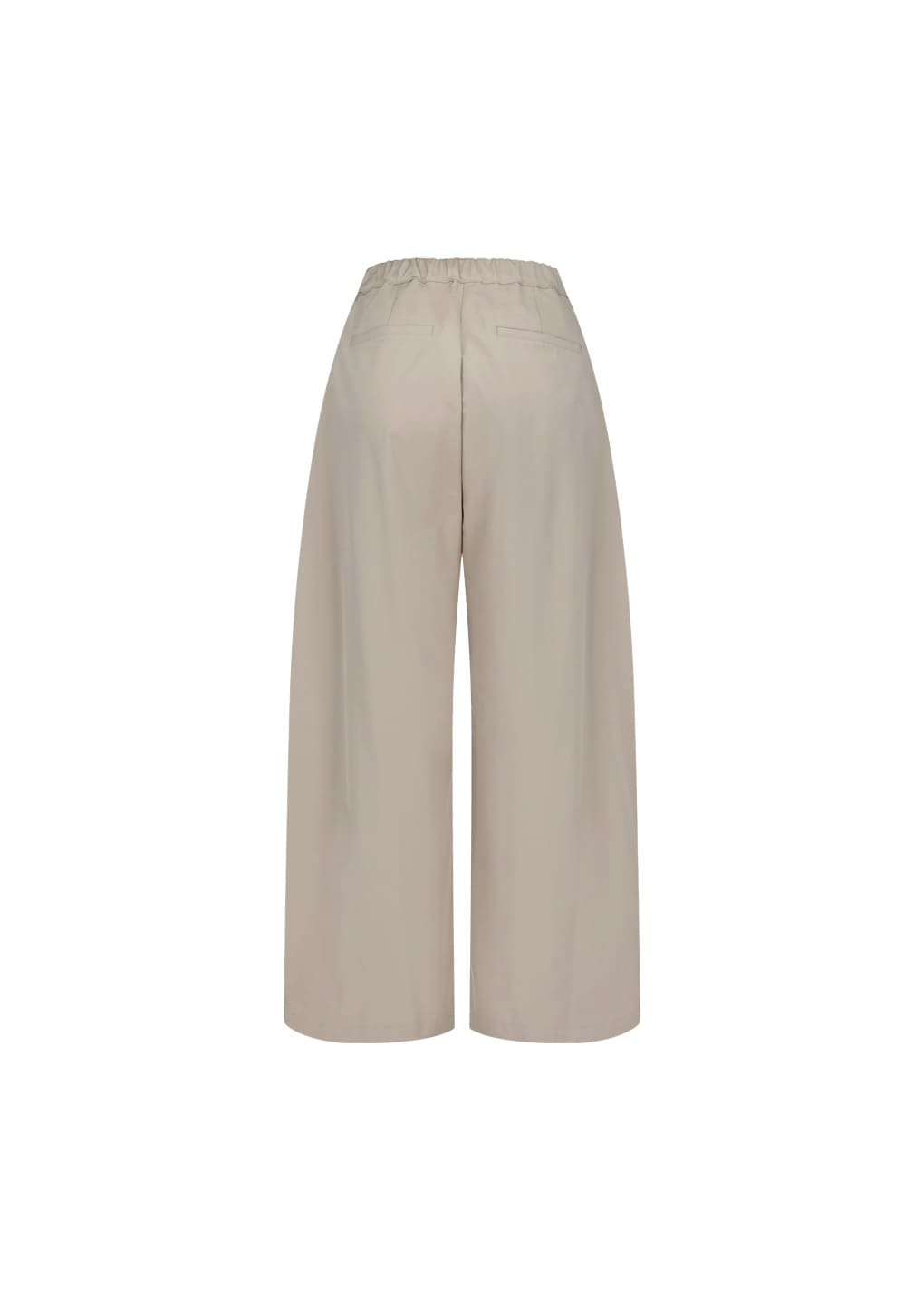 two tuck balloon pants, beige