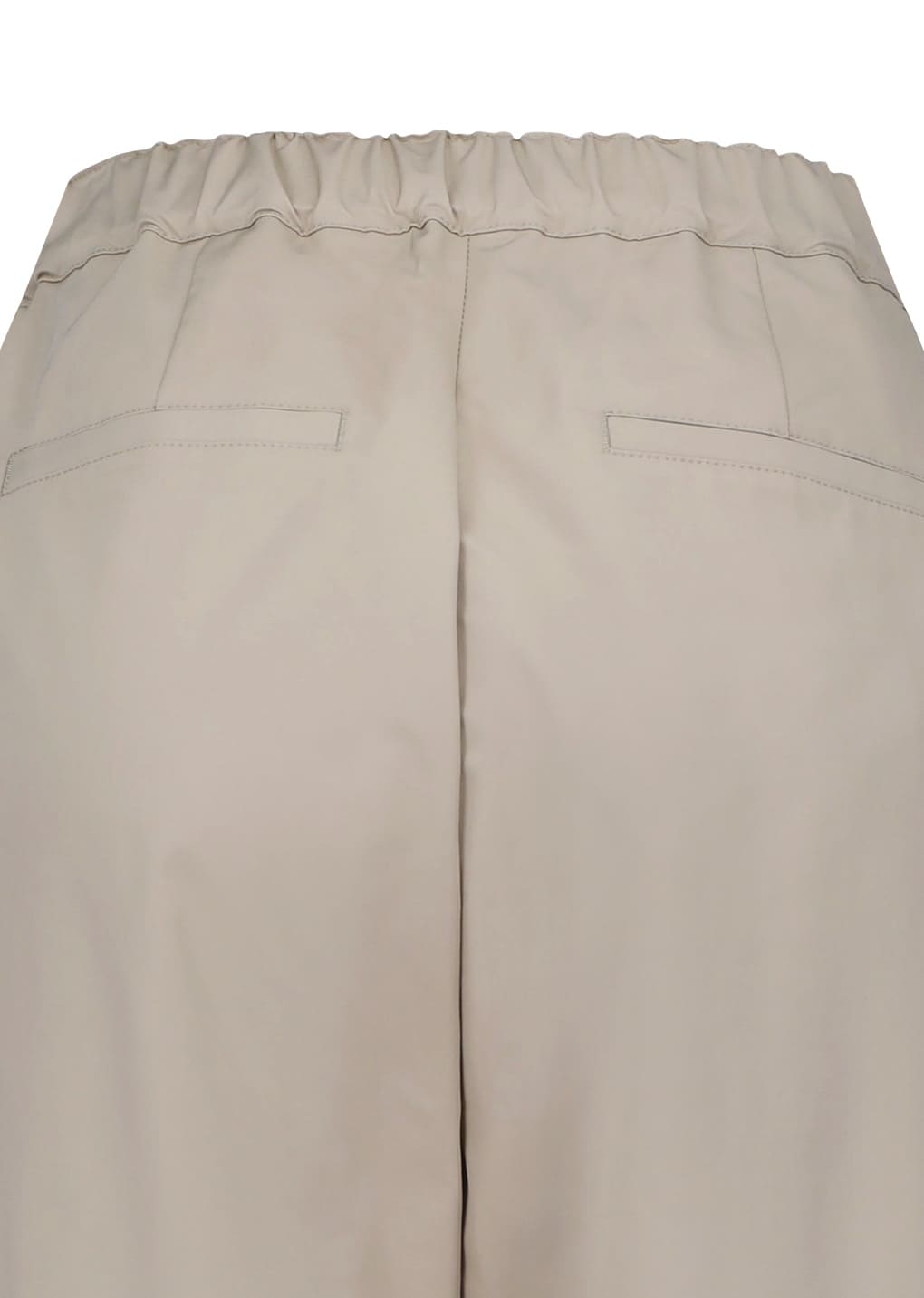 two tuck balloon pants, beige