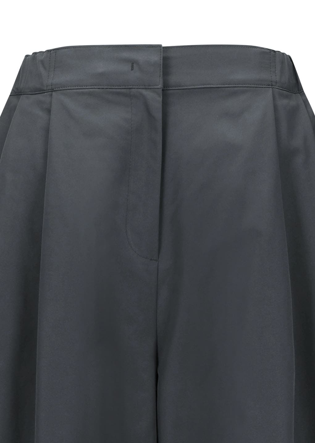 two tuck balloon pants, charcoal