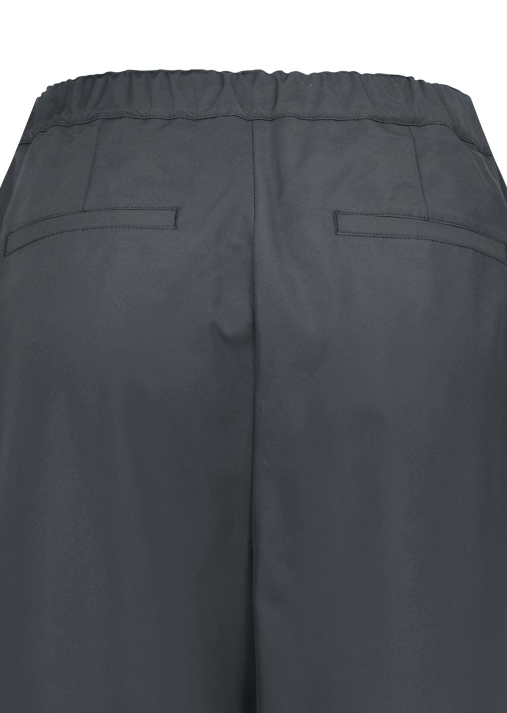 two tuck balloon pants, charcoal