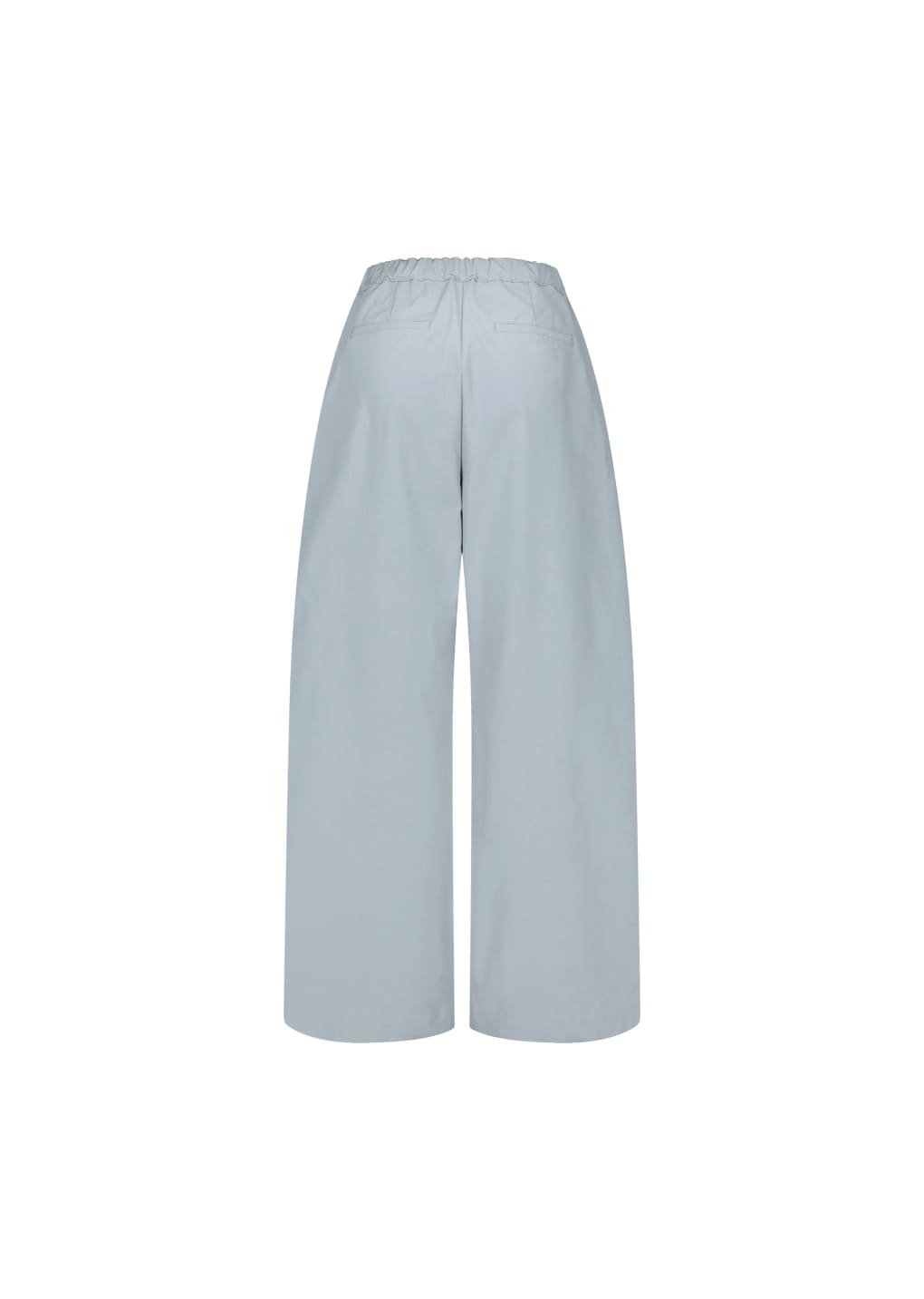 two tuck balloon pants, light grey