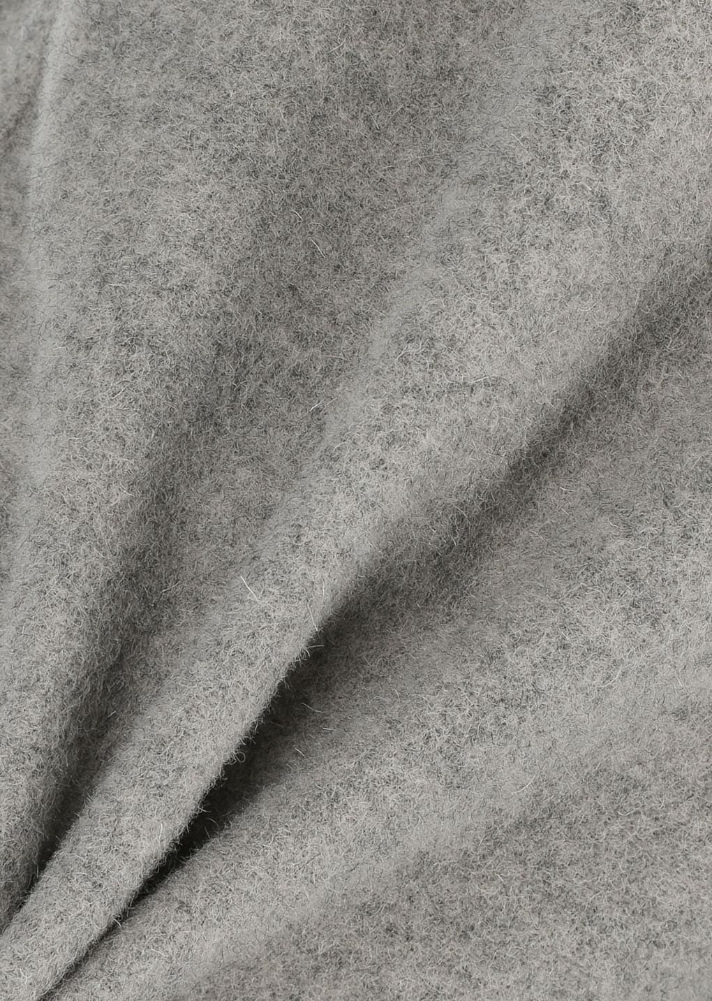 wool banding jogger pants, grey