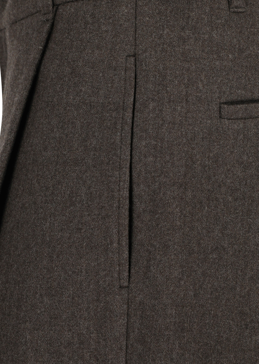 wool martin pants, brown