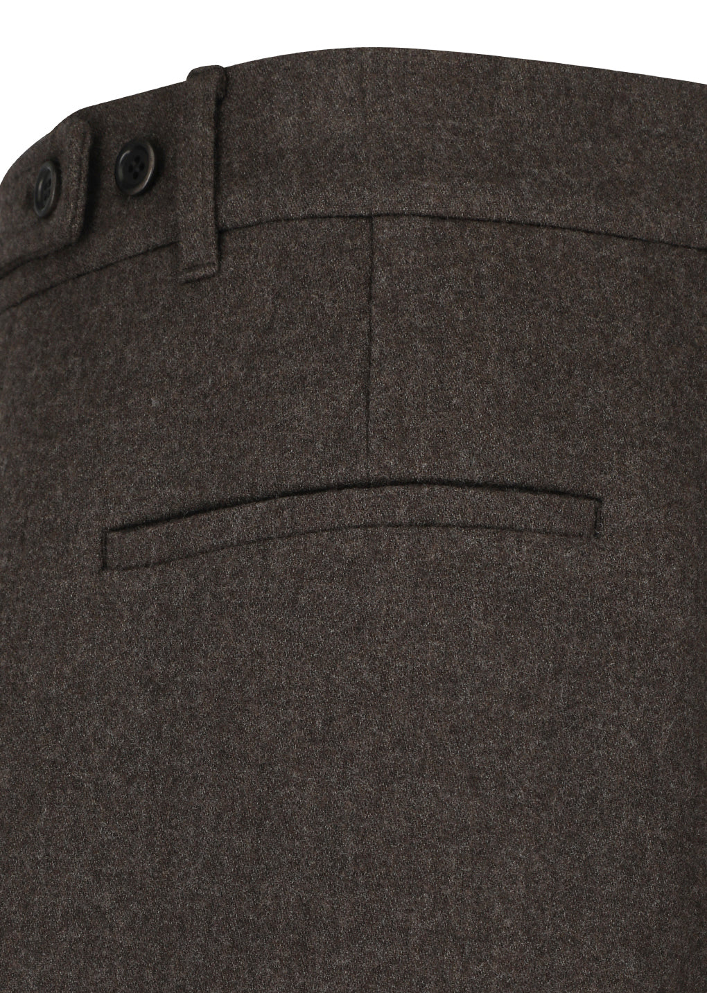 wool martin pants, brown