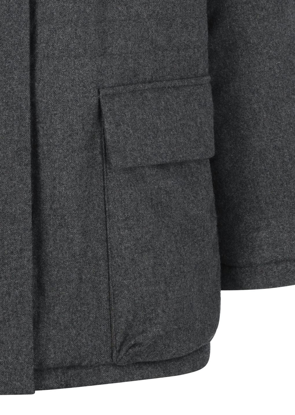 wool safari jumper, charcoal