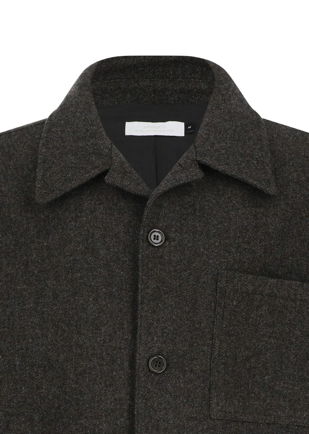 wool shirts, dark brown