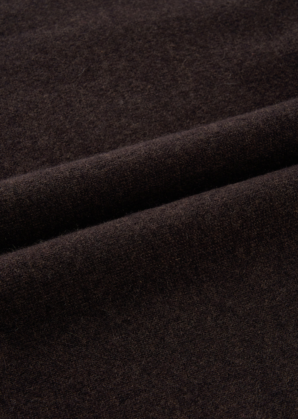 cashmere crewneck knit, brown