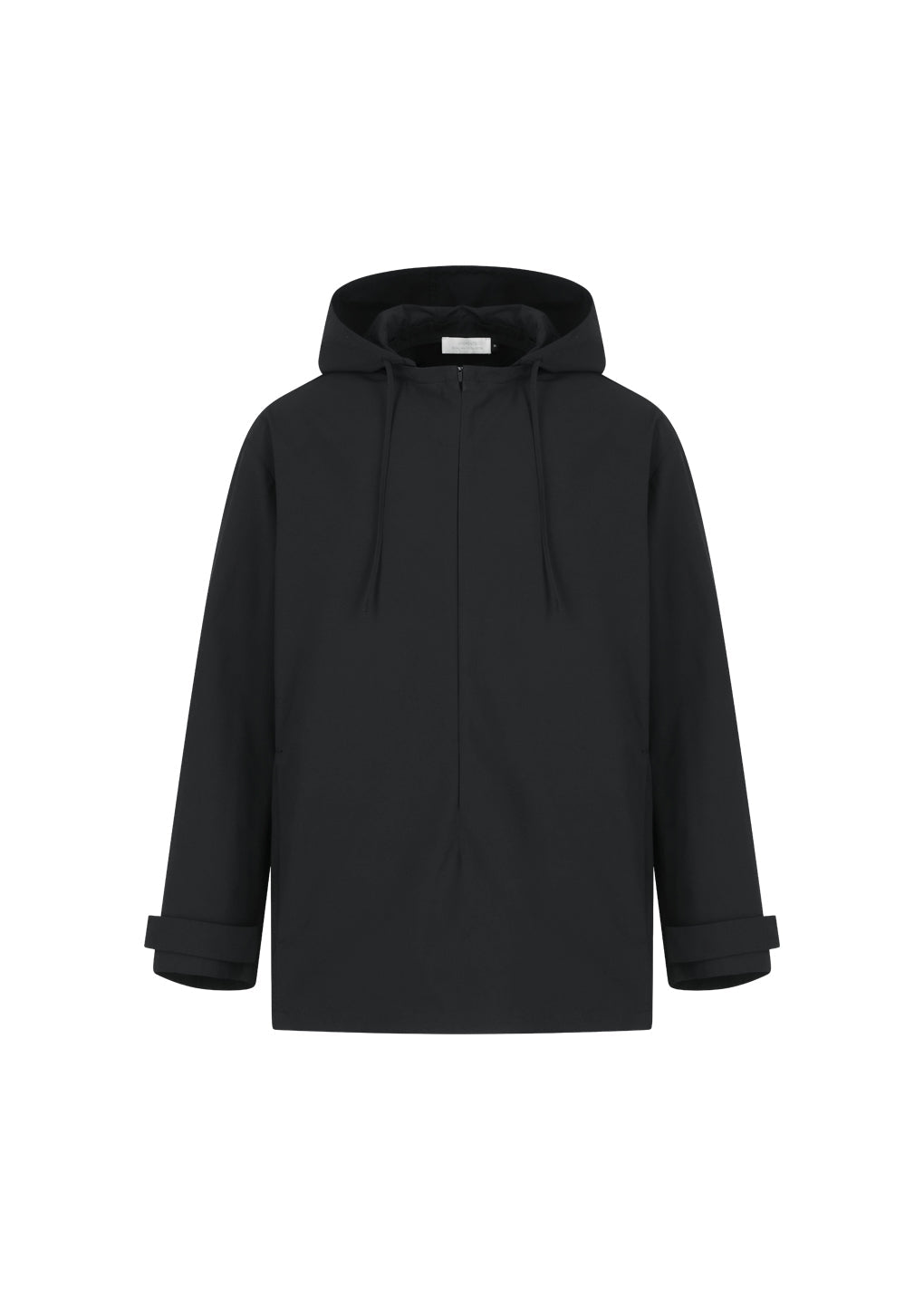 detachable hood shirts, black