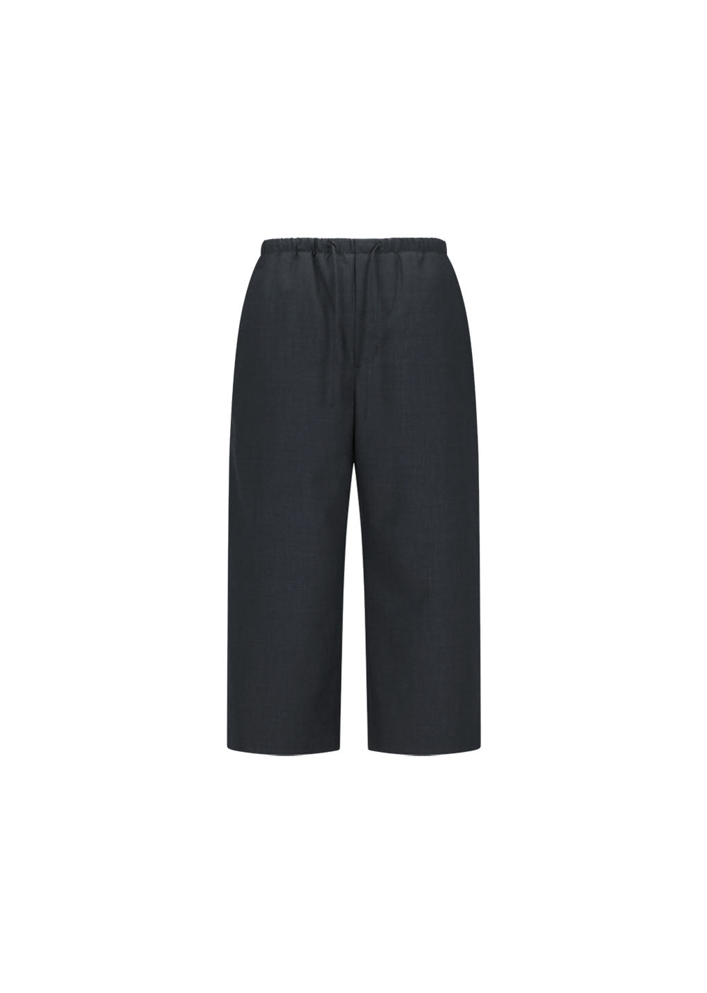 men's wool capri pants, charcoal