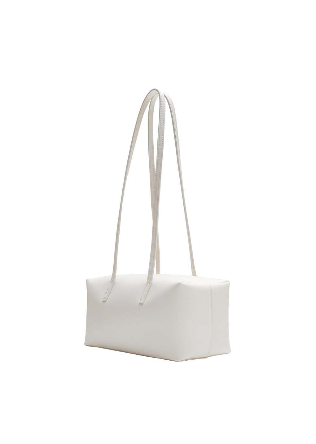 small cubo bag, white hover