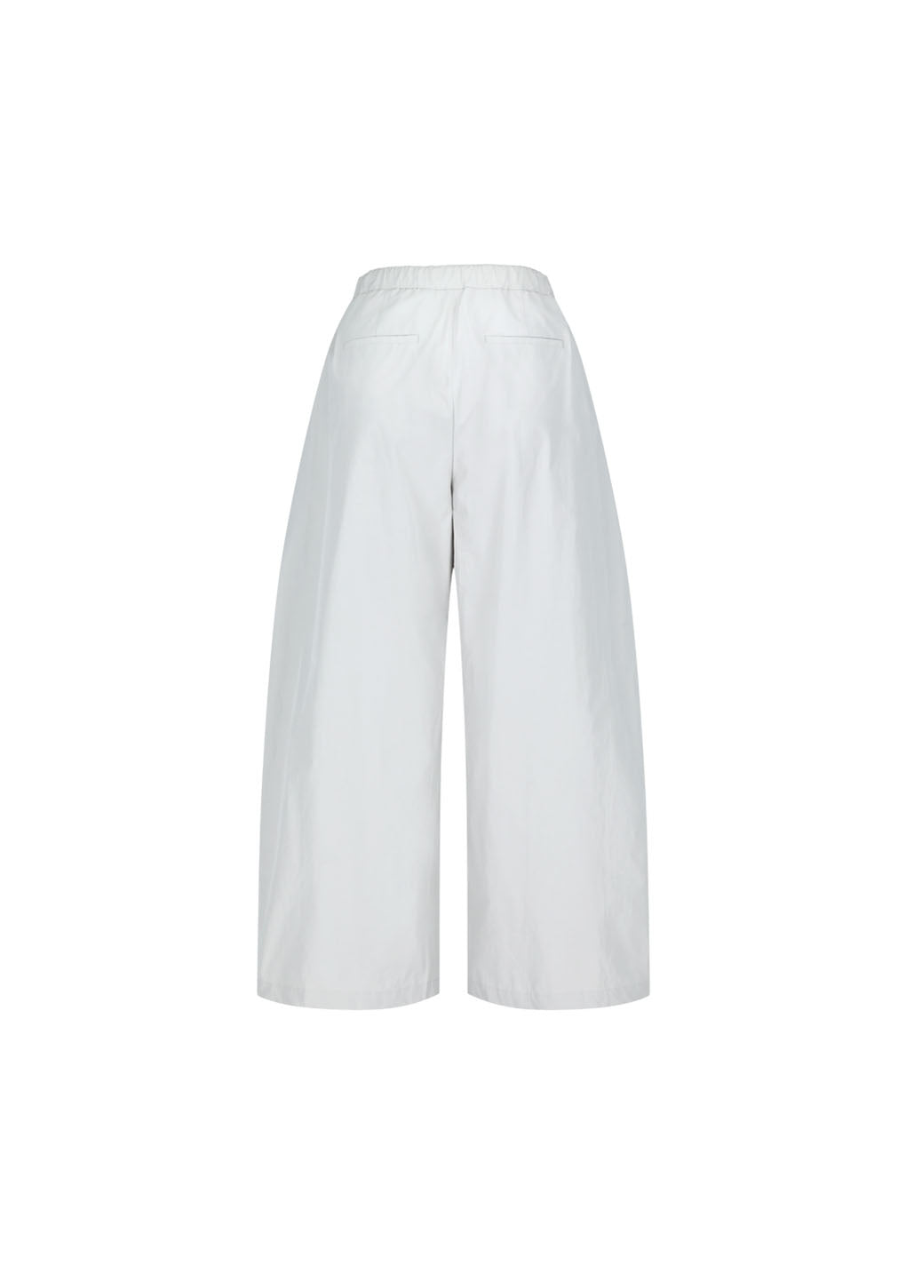three tuck banding pants, grey hover