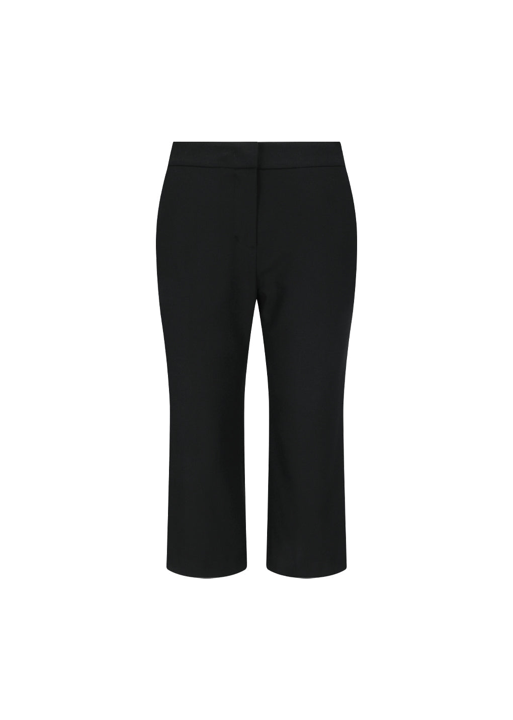 wool bermuda shorts, black
