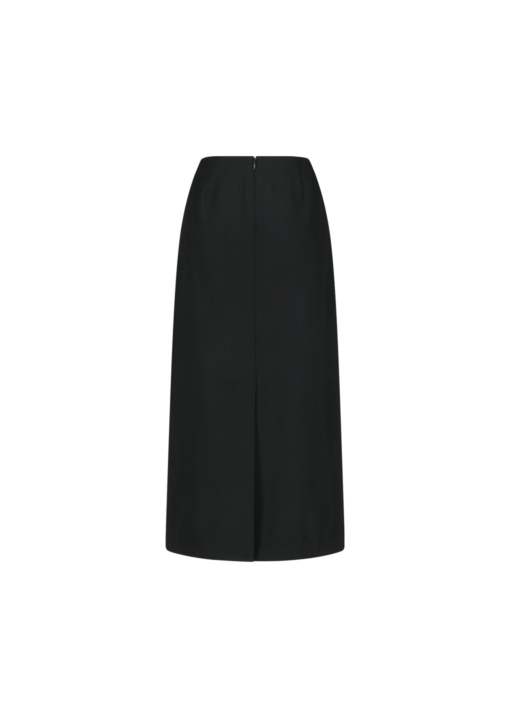 wool maxi long skirt, black hover